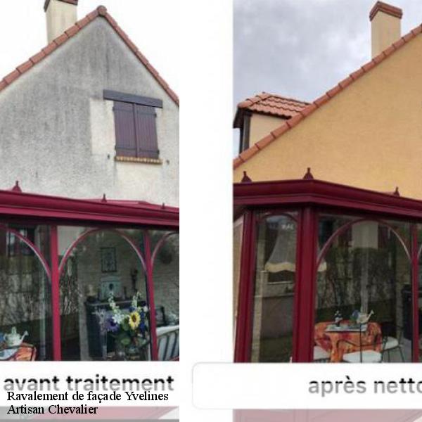 Ravalement de façade 78 Yvelines Artisan Chevalier