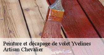 Peinture et décapage de volet