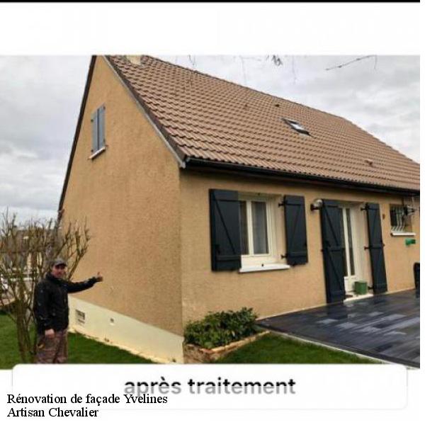 Rénovation de façade 78 Yvelines Artisan Chevalier