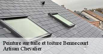 Peinture sur tuile et toiture  bennecourt-78270 Artisan Chevalier