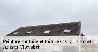 Peinture sur tuile et toiture 78910
