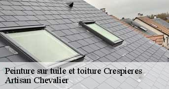 Peinture sur tuile et toiture  crespieres-78121 Artisan Chevalier