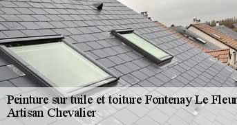 Peinture sur tuile et toiture fontenay-le-fleury-78330 Artisan Chevalier