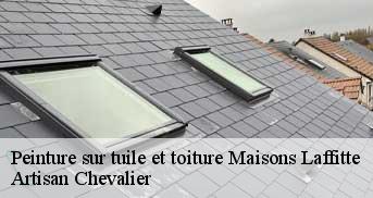 Peinture sur tuile et toiture  maisons-laffitte-78600 Artisan Chevalier