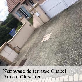 Nettoyage de terrasse  chapet-78130 Artisan Chevalier