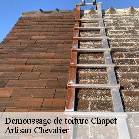 Demoussage de toiture  chapet-78130 Artisan Chevalier