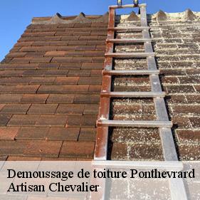 Demoussage de toiture  ponthevrard-78730 Artisan Chevalier