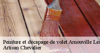 Peinture et décapage de volet