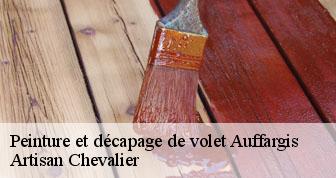 Peinture et décapage de volet