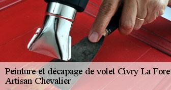 Peinture et décapage de volet 78910