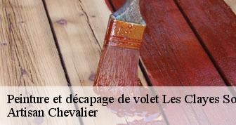 Peinture et décapage de volet