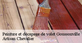 Peinture et décapage de volet