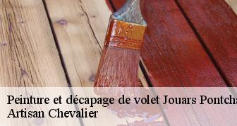 Peinture et décapage de volet