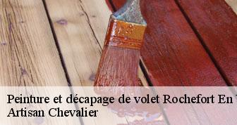 Peinture et décapage de volet