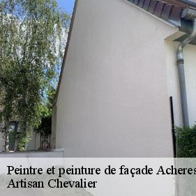 Peintre et peinture de façade  acheres-78260 Artisan Chevalier