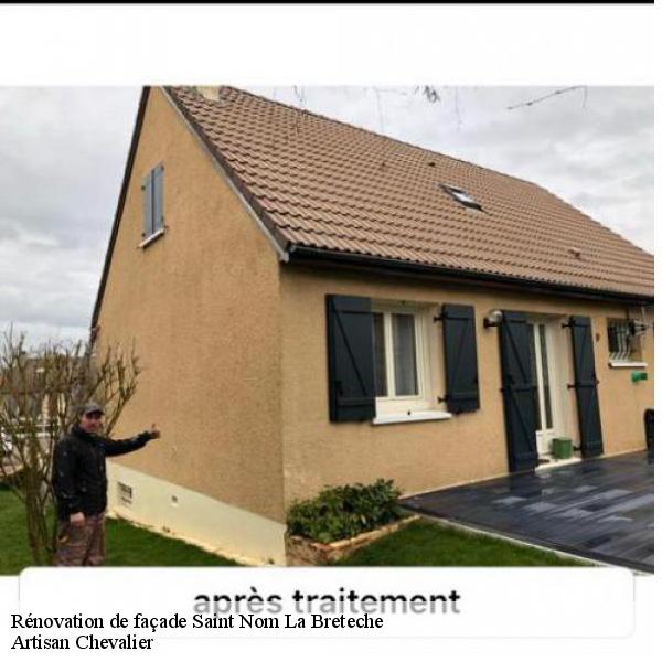 Rénovation de façade saint-nom-la-breteche-78860 Artisan Chevalier