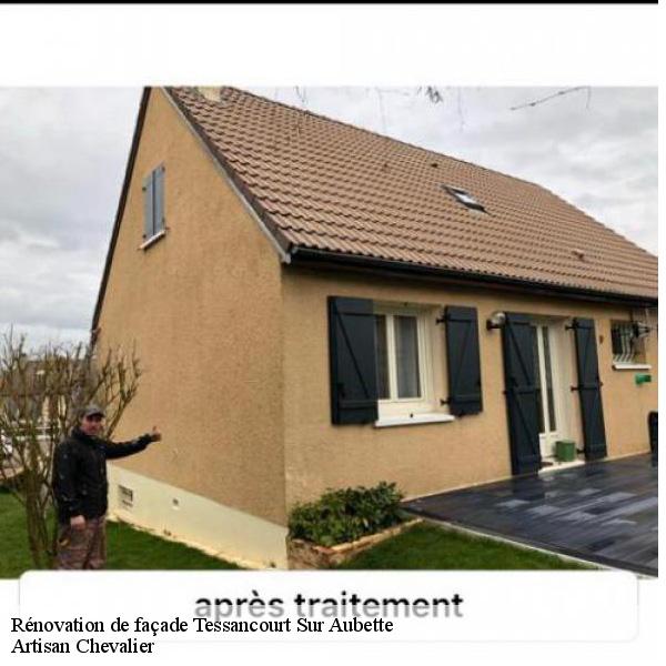 Rénovation de façade tessancourt-sur-aubette-78250 Artisan Chevalier